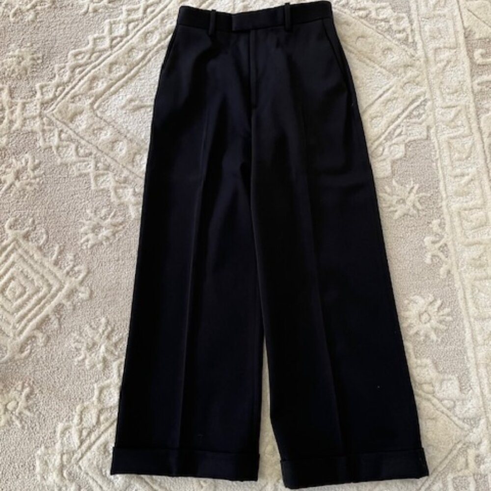 Bottega Veneta black pants size 38 like new